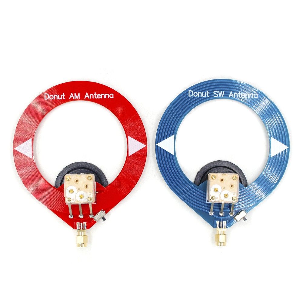 Donut AM MW/SW Mini Loop Antenna for HFDY Malahiteam DSP DSP2 Middle-Receiver.