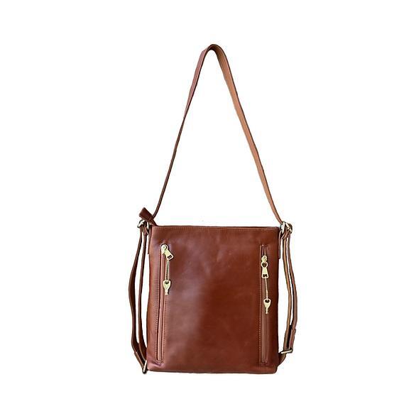 Wax Leather Satchel/Backpack