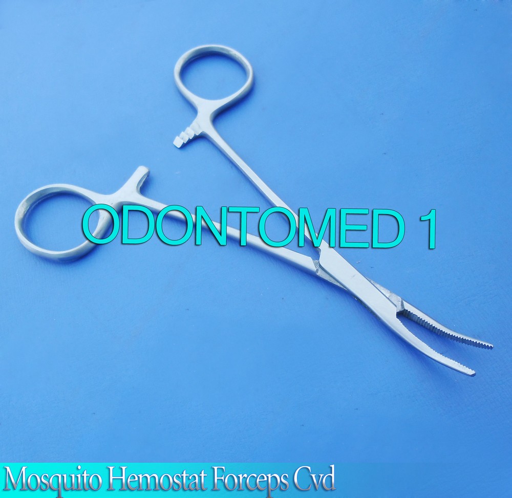 6 MOSQUITO LOCKING HEMOSTAT FORCEPS 3.5" CVD