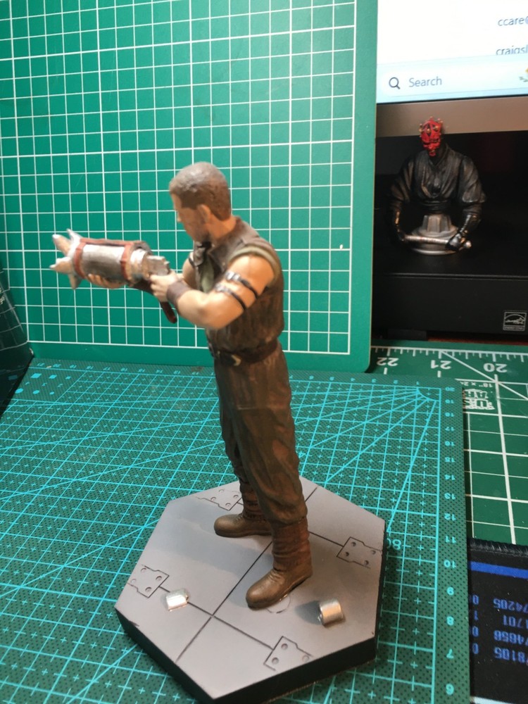 Eaglemoss Alien & Predator #12 "Johner" with box and leaflet