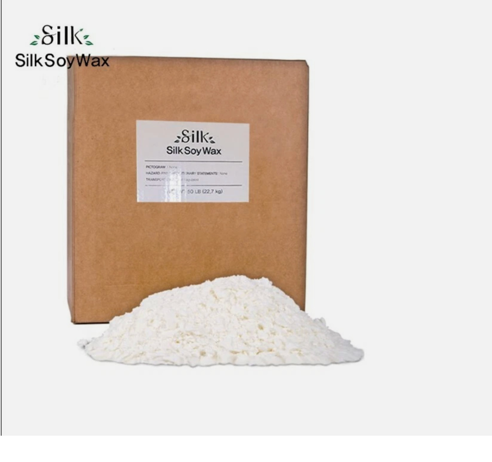 100% 5lbs Pure Soy Wax Flakes Food Grade Candle Making DIY Craft Supply