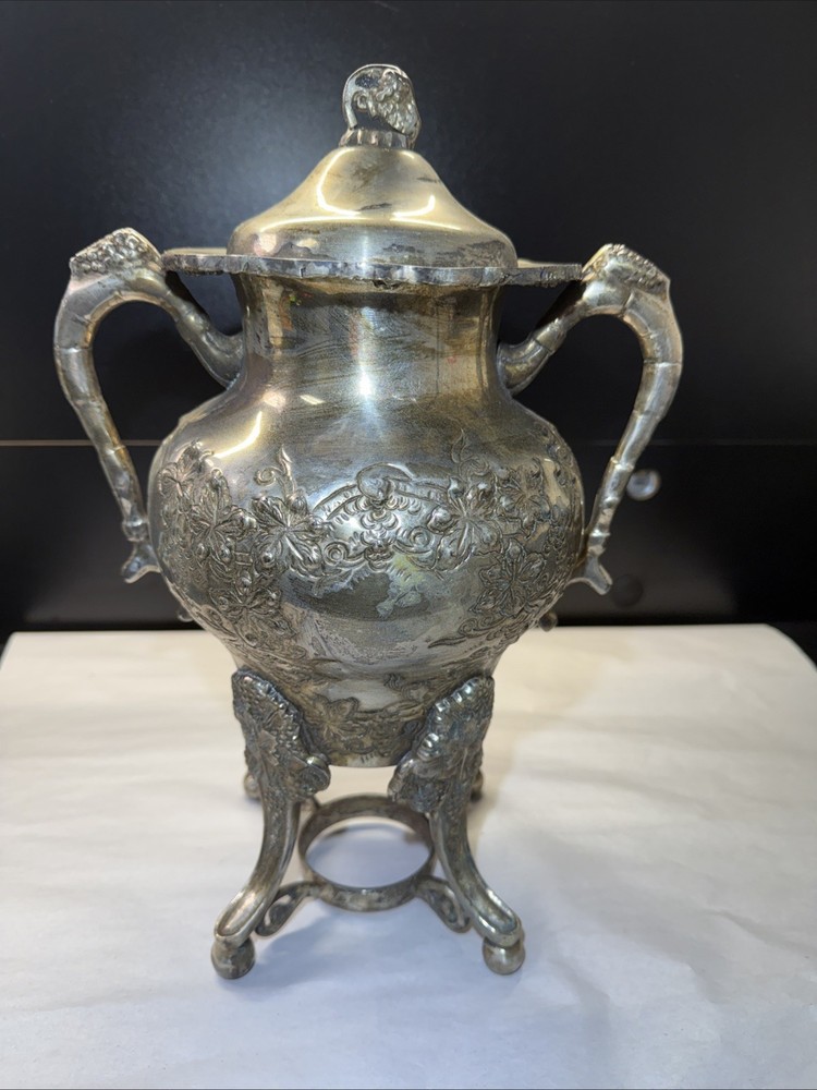 Vintage Alda's Samovar Silver Plated