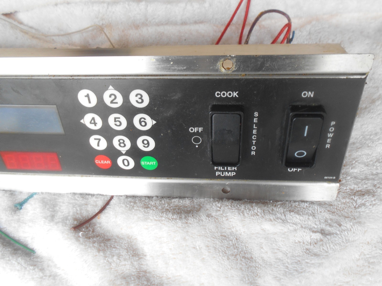 GILES CF-400 COMMERCIAL FRYER CONTROLS