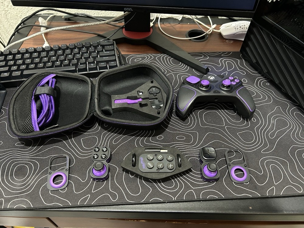 Victrix FightPad Wired Controller Bundle with Case, Haul Effect Joysticks