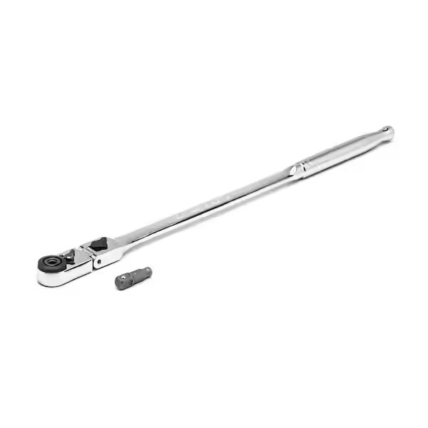 1/4 In. Drive 72-Tooth Quick Release Locking Flex Slim Head Ratchet