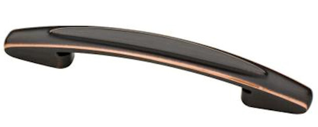 (12 Pack) 5" Southampton Large Oval Pull Bronze With Copper Highlights