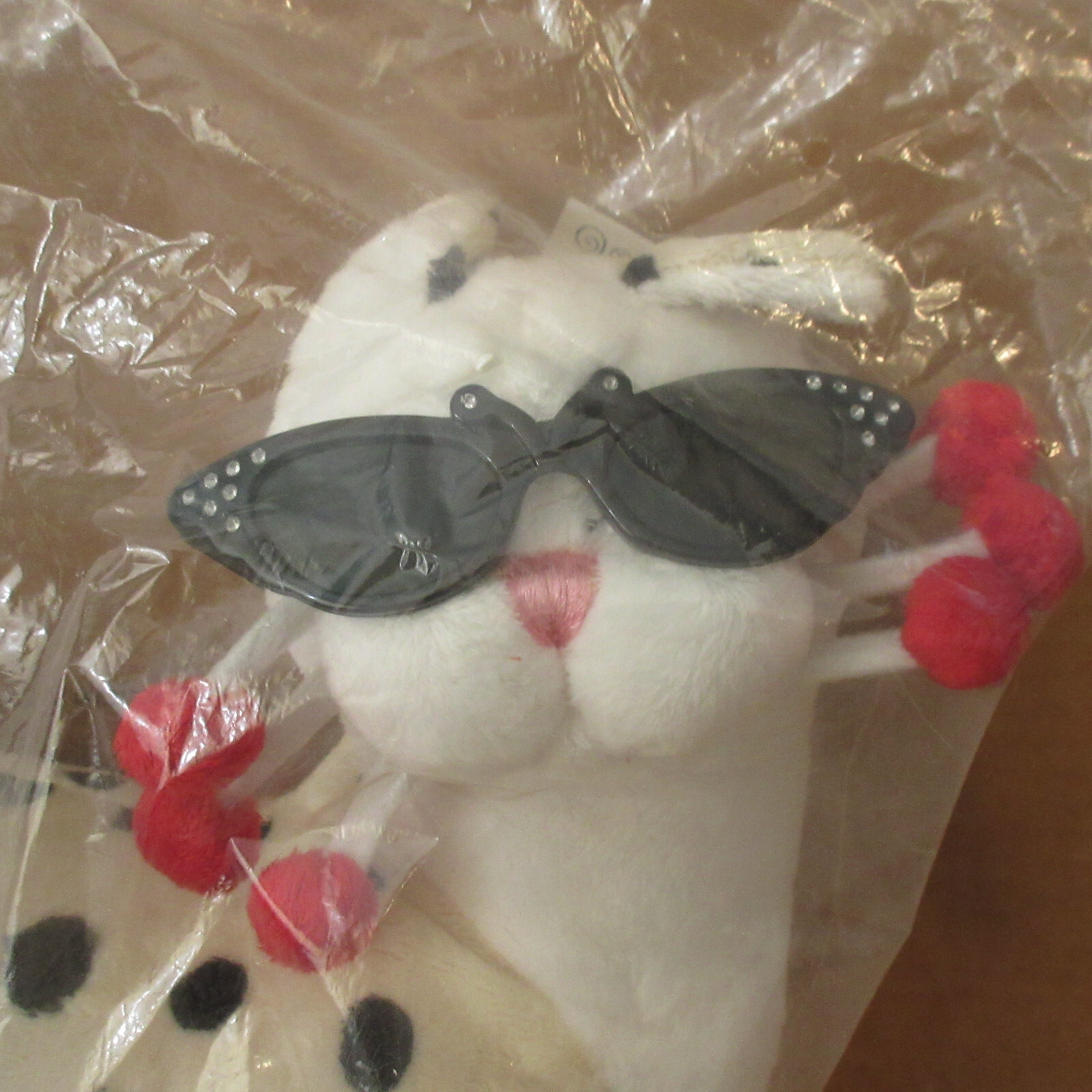 NOS Vtg WhimsiClay Whimsy Clay Amy Lacombe 14" SHANICE Sassy Cat Plush Stuffed