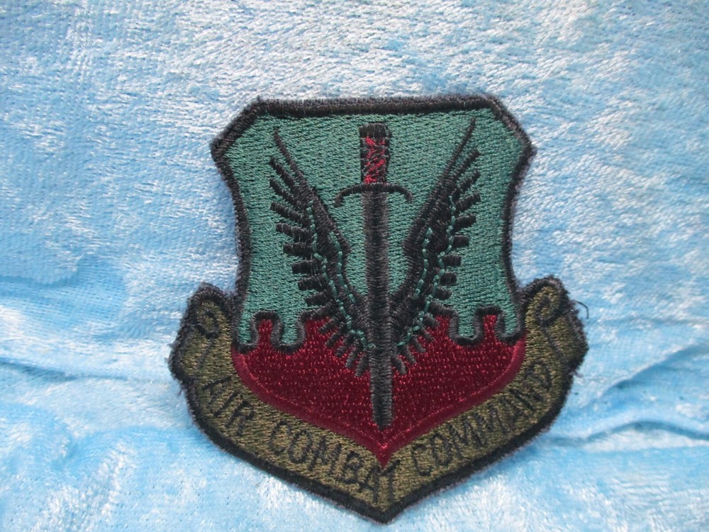 Air combat Command Military Patch