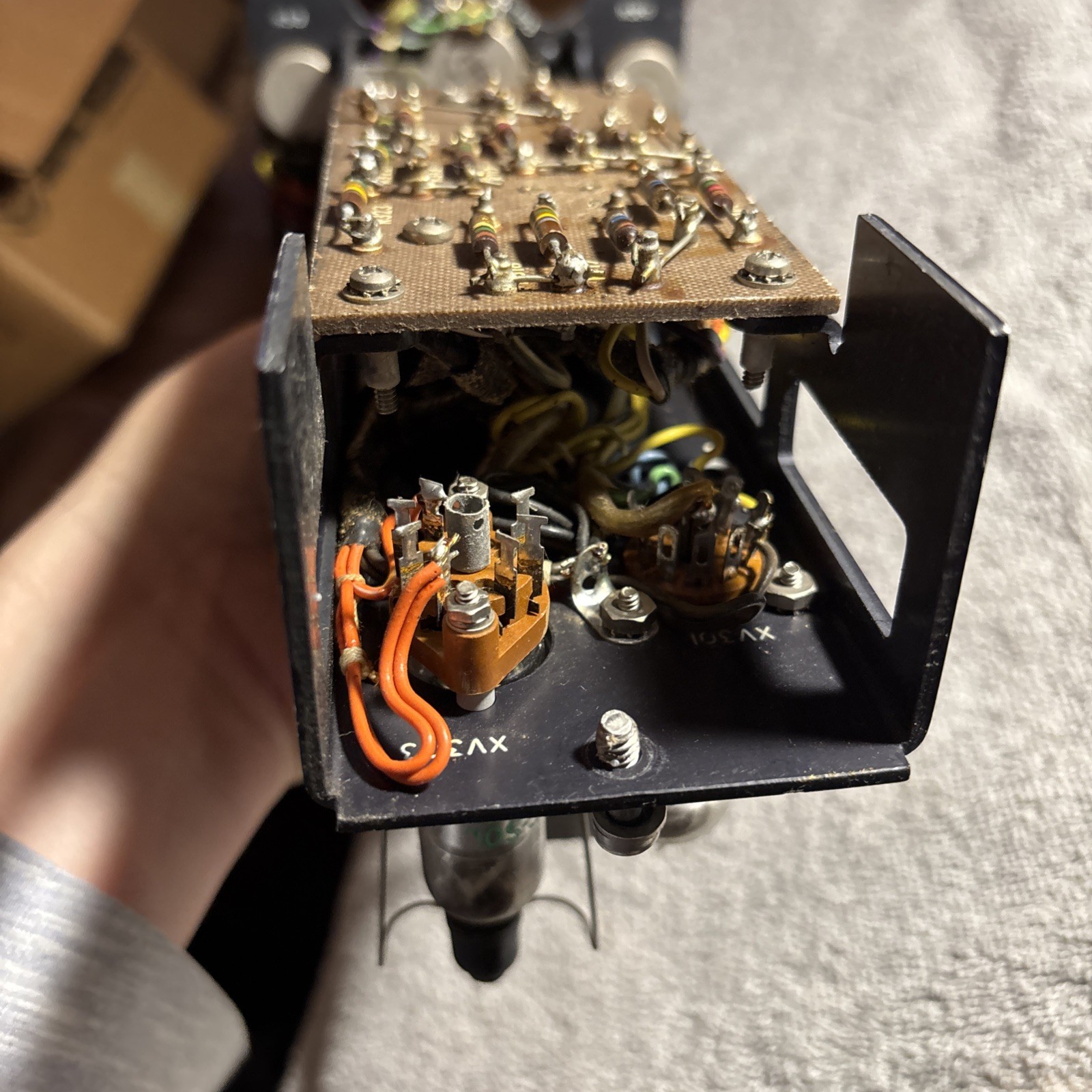 Vintage military radio frequency RF monitor As Is