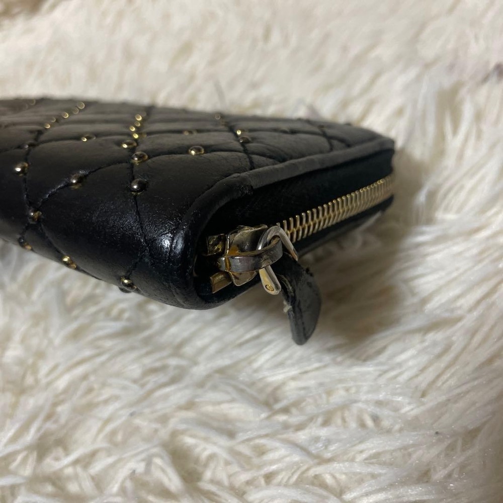 Prada Black Quilted Wallet Long excellent gift
