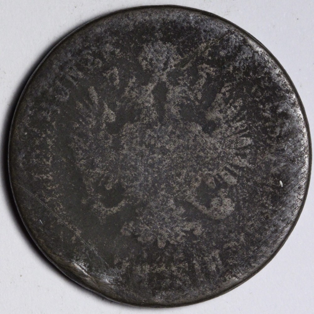 1861-B Austria 4 Kreuzer E396 T