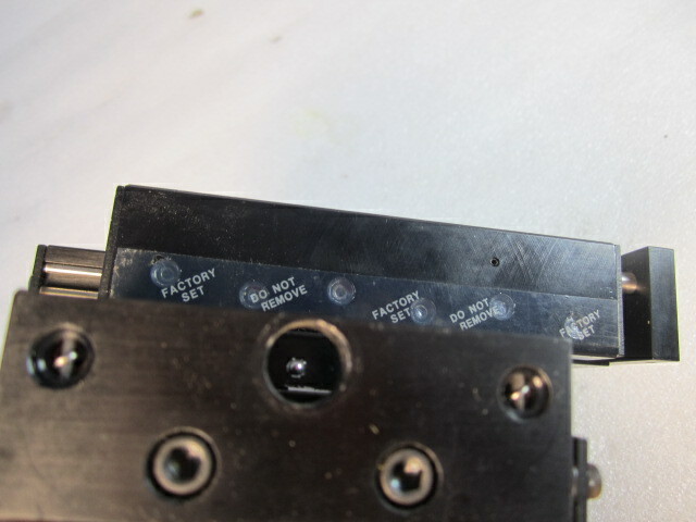 XY Axis Linear Stage Platform Bearing Precision Sliding Table 1"X1"