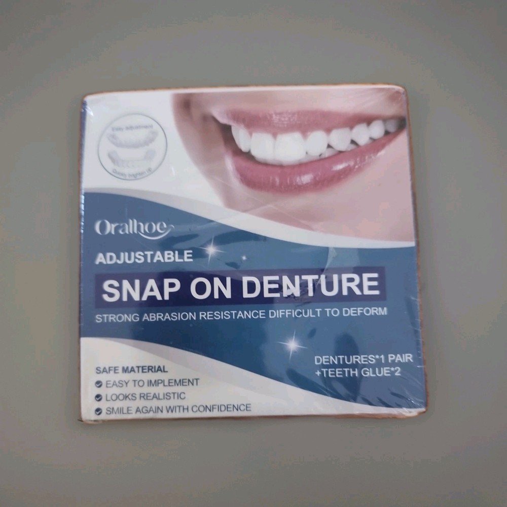 Snap On Denture Adjustable 1 Pair