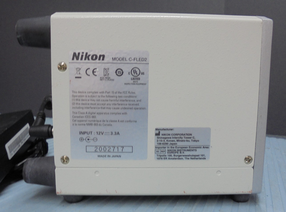 Nikon C-FLED2 Light Source for Fiber Illuminator
