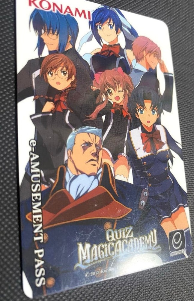 Qma Quiz Magic Academy E-Amusement Pass Edition