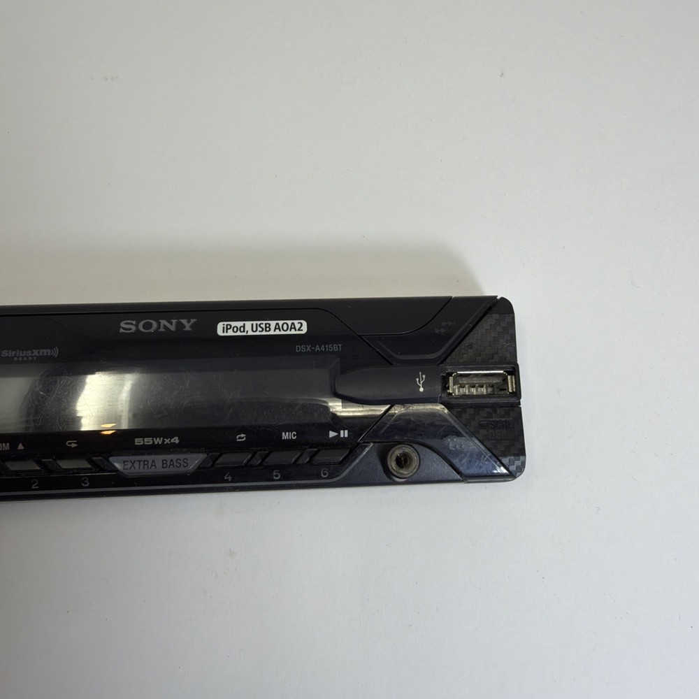 Sony DSX-A415BT Faceplate Only OEM Replacement Panel Bluetooth USB