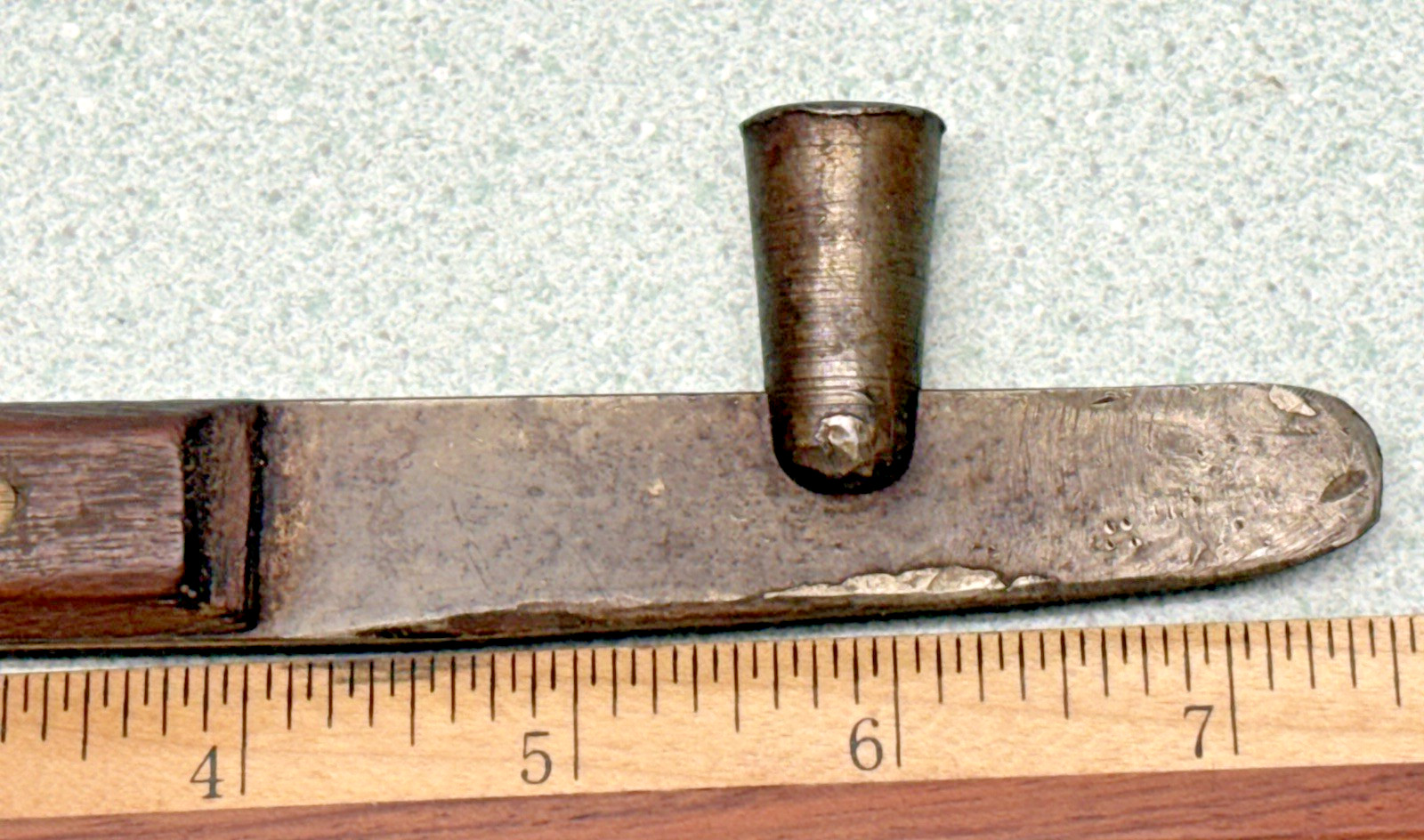 Vintage Antique Wood Handle Cigar Box Knife Opener Hammer Tool NICE