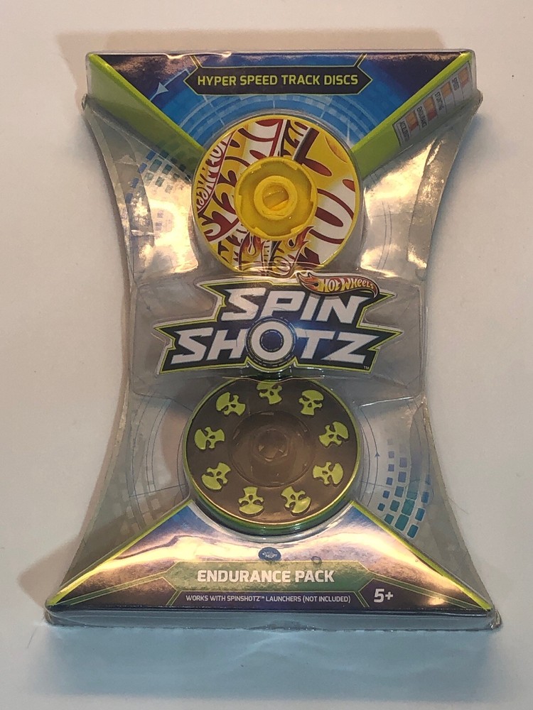 Hot Wheels Spin Shotz Speed Pack Hyper Speed Track Discs