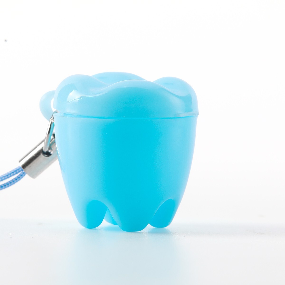 50 Pcs Dental Baby Teeth Storage Boxes Tooth Shape Holder Organizer Mixed Color