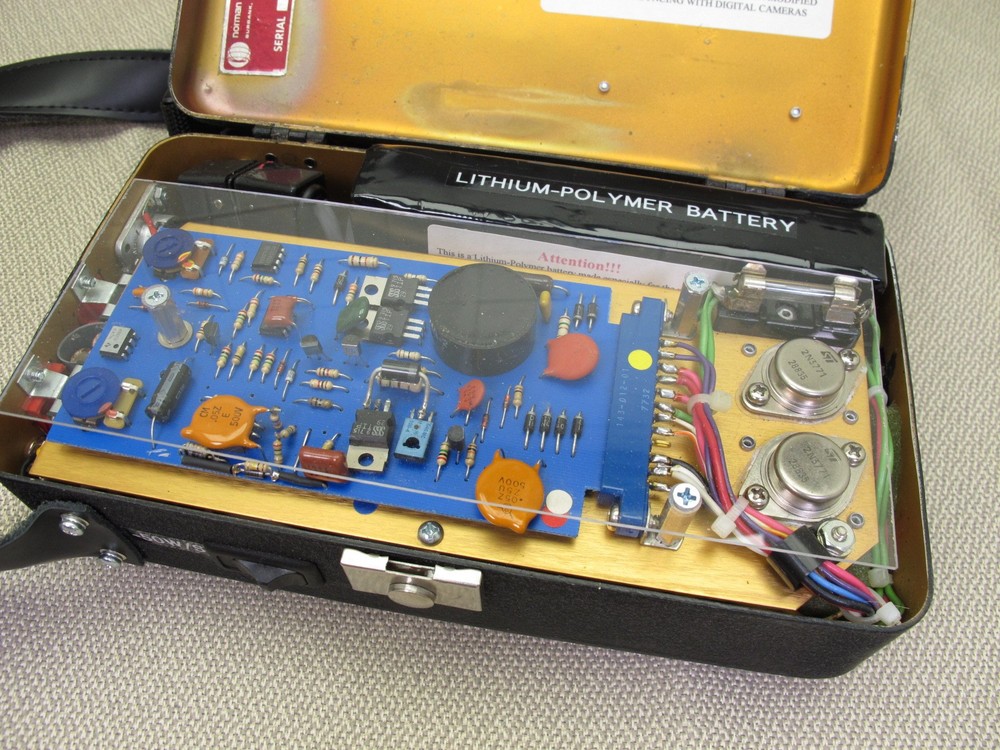 Norman 200B Battery Pack Converted - Modern Upgrade NICE!