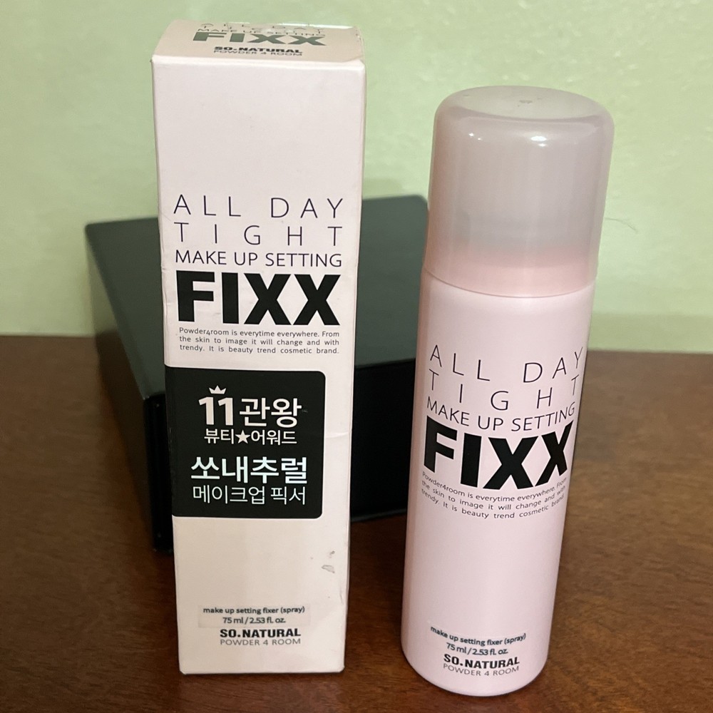 SONATURAL All Day Tight Make Up Setting Fixer FIXX setting spray 75 ml