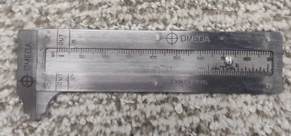 🗽VINTAGE OMEGA SLIDE CALIPER