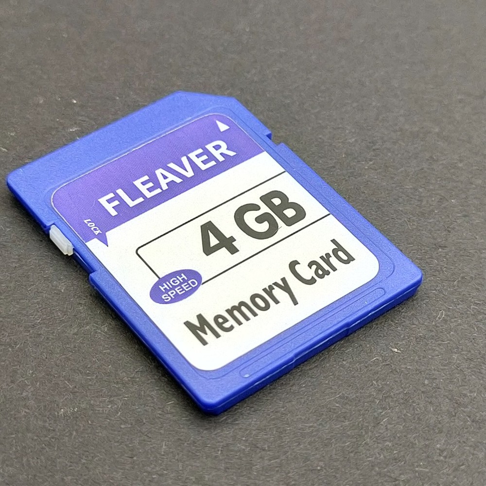 4GB Class 4 SDHC Flash Memory Card SD CARD Retail Package