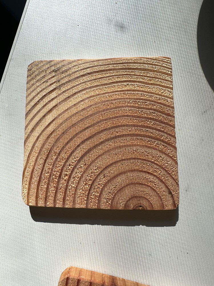 handmade wooden coasters