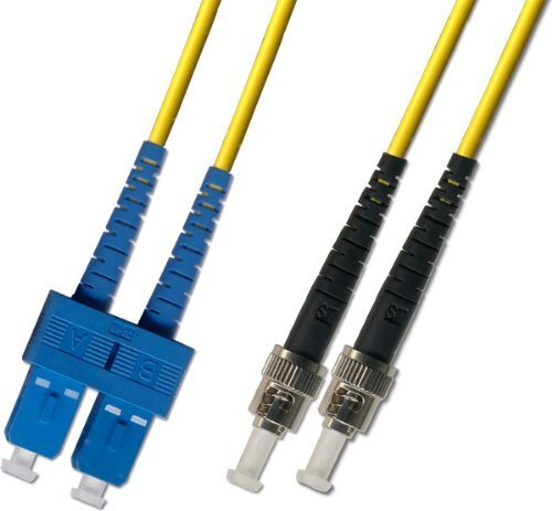 10M Singlemode Duplex Fiber Optic Cable (9/125) SC-ST