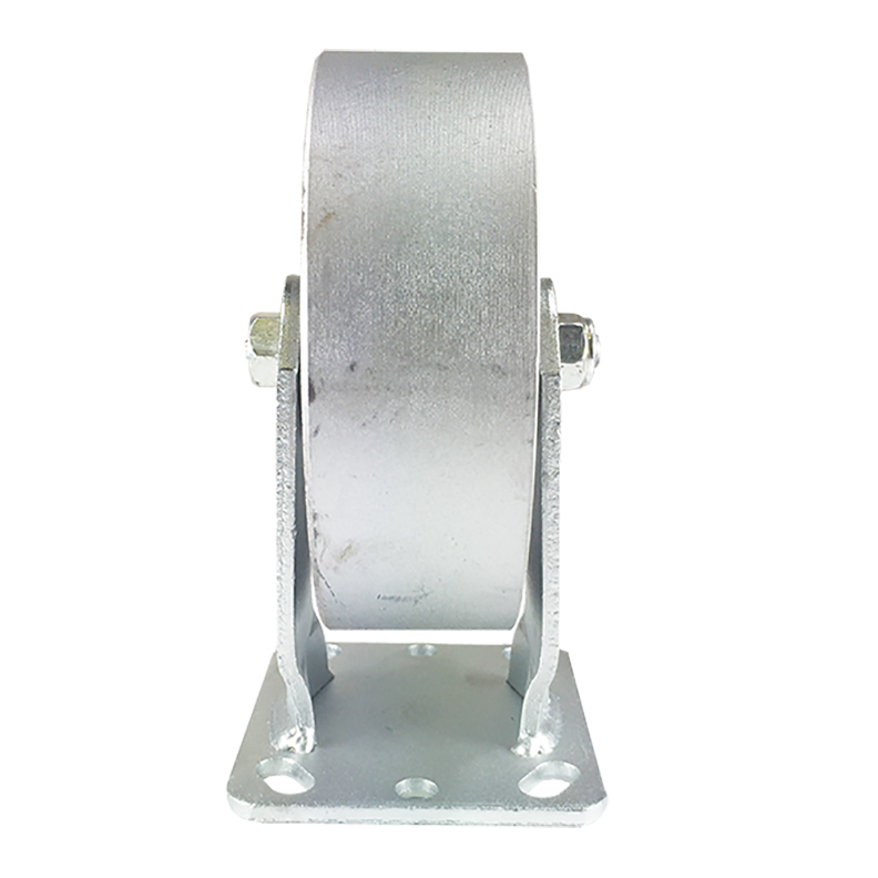6" x 2" Steel Wheel Caster - Rigid