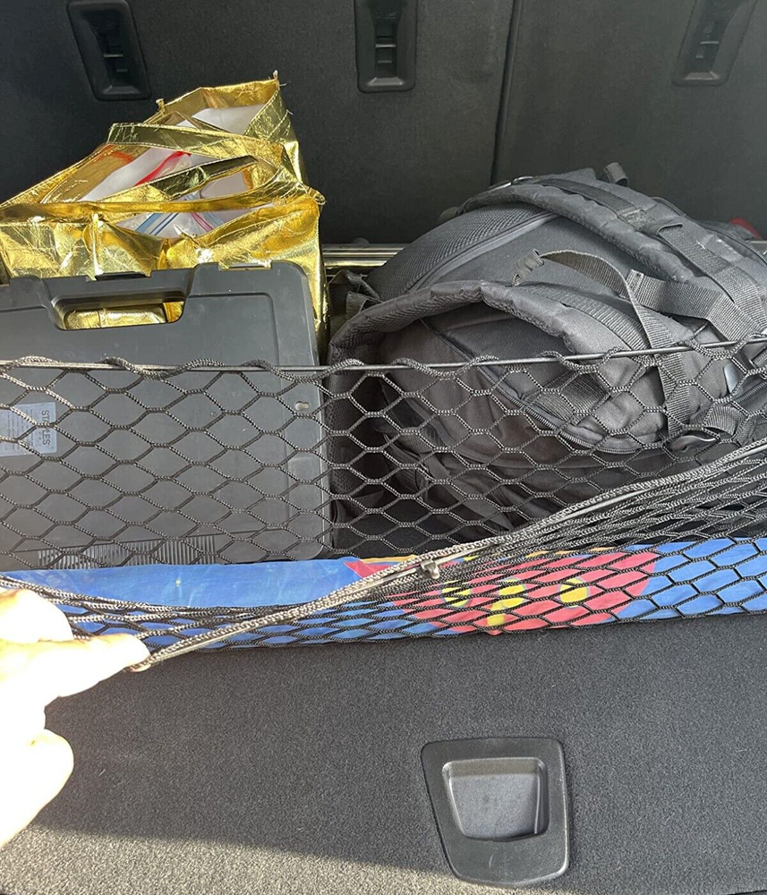 Envelope Style Middle Trunk Mesh Cargo Net for Ford Mustang Mach-E 2021-2024 New
