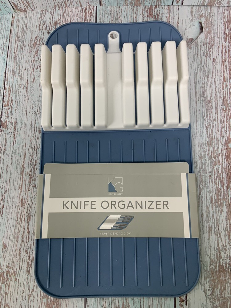 Kenton Grey Knife Organizer.BLUE