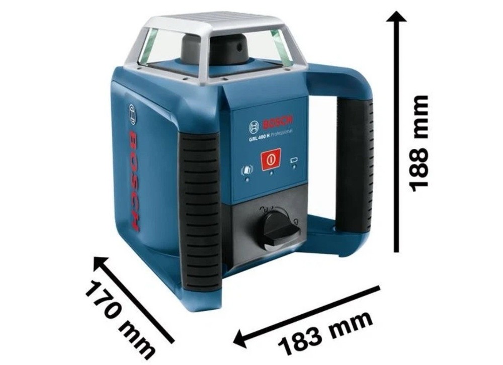 Bosch GRL400HCK Self-Leveling Rotary Laser