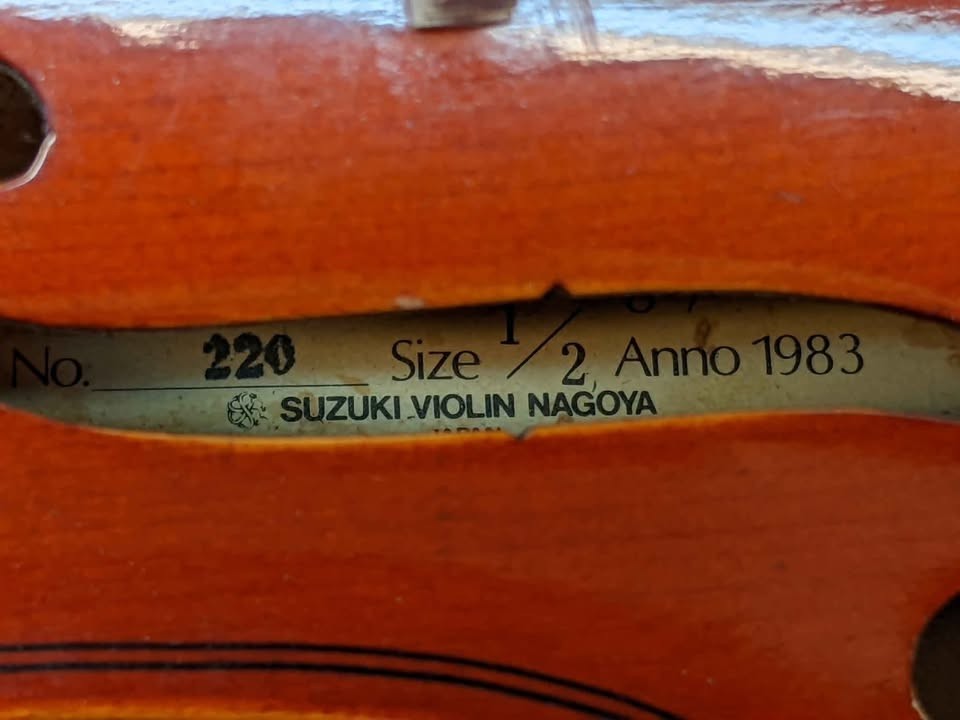 Violon Suzuki Nagoya 1/2