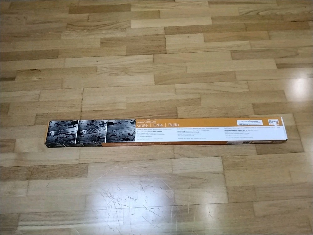 Schluter Linear Drain Solid Matte Black 31" New Sealed Box
