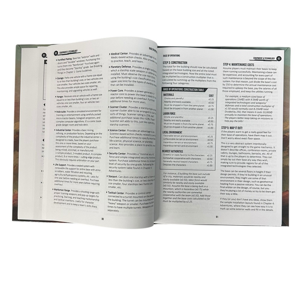 Frontier Space Referee's Handbook Hardcover: FrontierSpace RPG