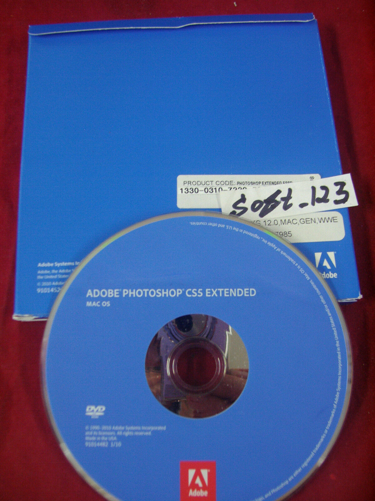 Adobe Photoshop CS5 Extended For MAC Full Retail DVD Version
