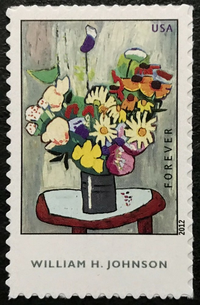 2012 Scott #4653 - Forever - WILLIAM JOHNSON - PAINTER - Single Stamp - Mint NH