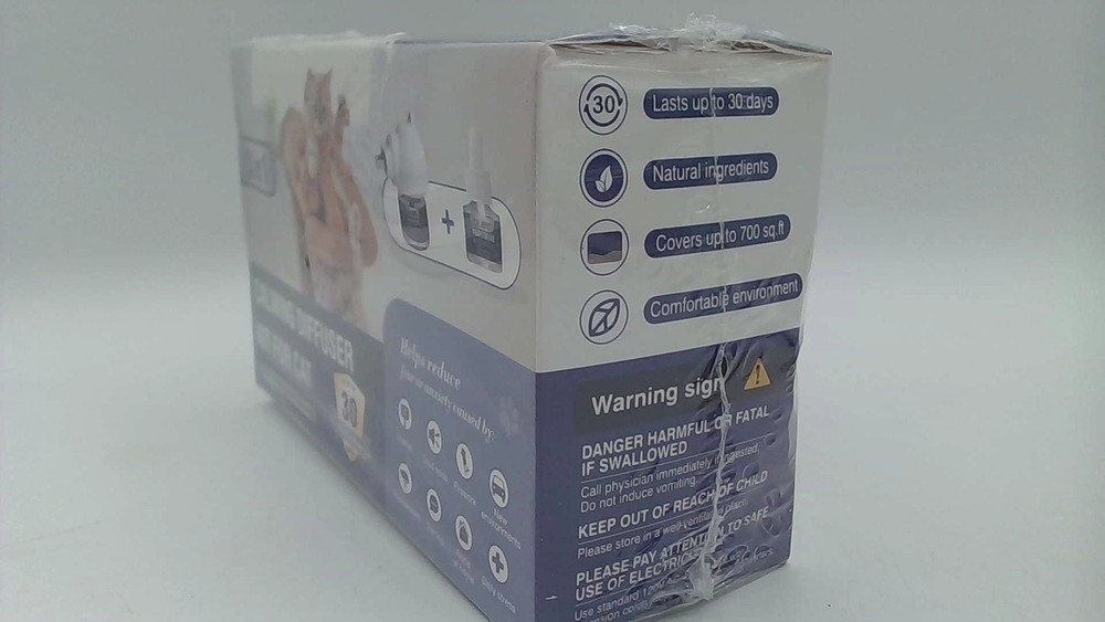 WyuuKi Cat Enhanced Calming Pheromone 30 Days Diffuser Refill 48ml
