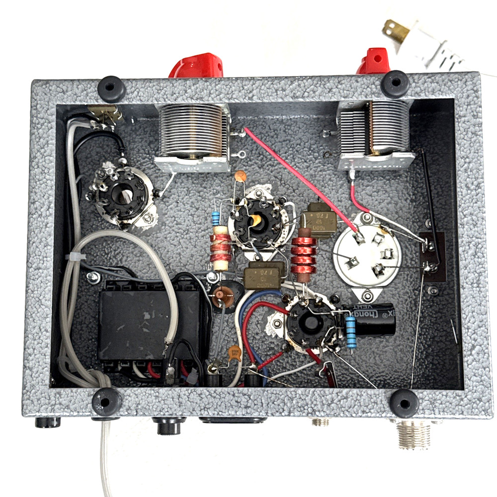 AMECO® AC-1 CW transmitter-FINISHED REPLICA for 40m RED Knobs