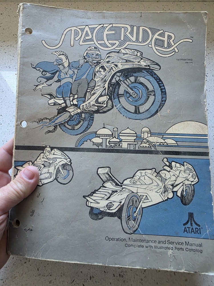 Atari Starriders Pinball Manual
