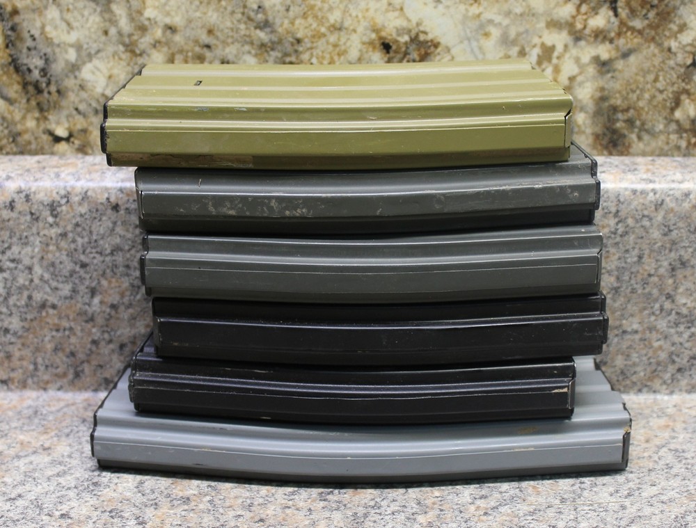 6 Airsoft Gun Mags