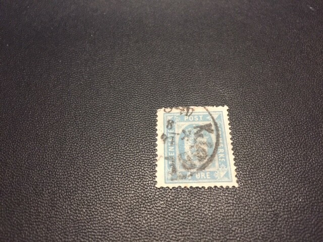 Denmark stamp O7 used