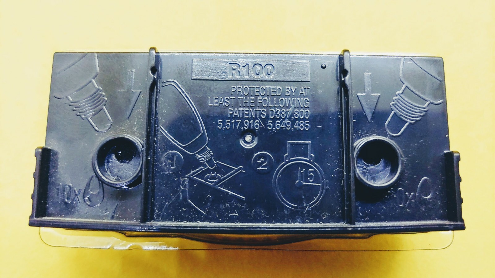 Ideal 100 Replacement Ink Pad R100 Black Ink