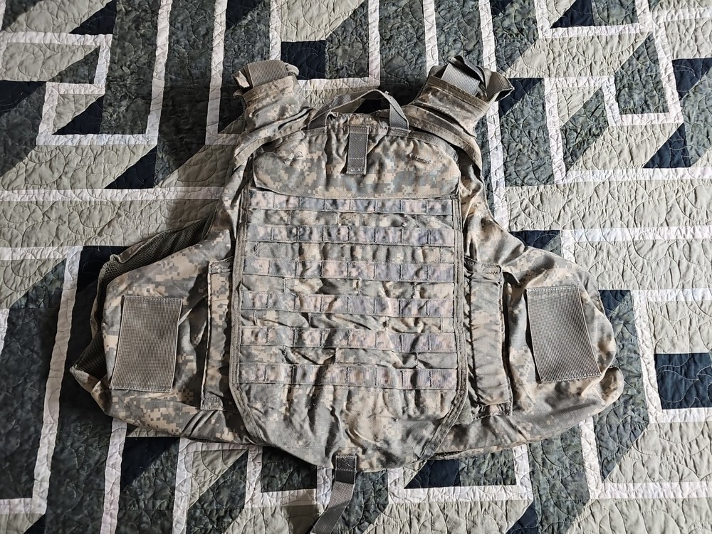SMALL Improved Outer Tactical Vest ACU digital Camo