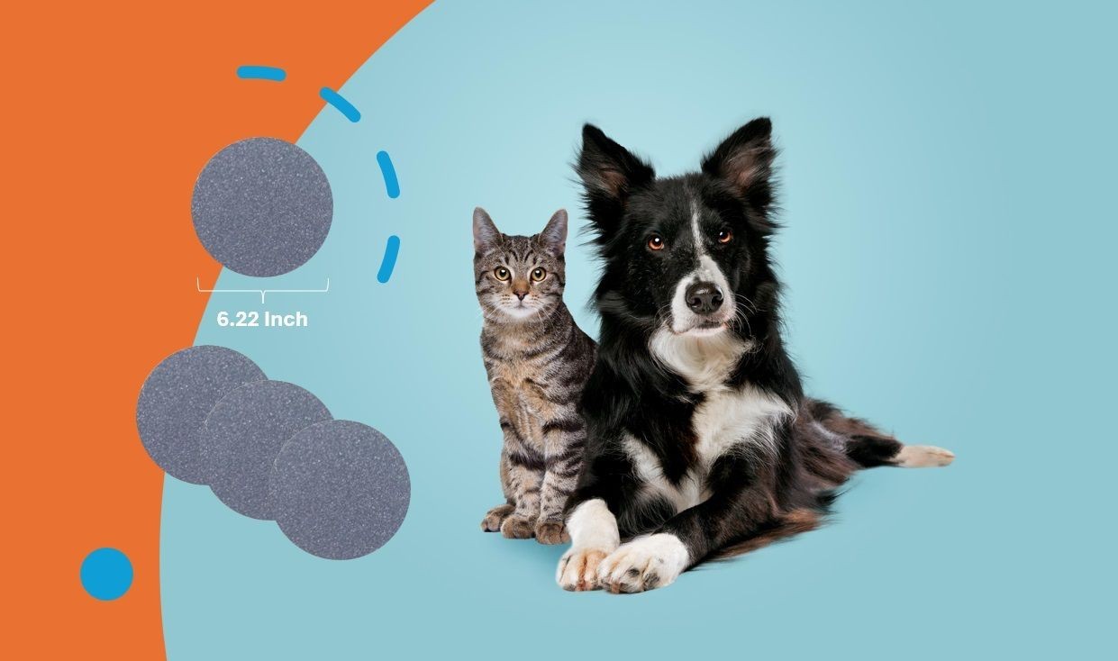 Dog & Cats nails file - Stress-Free Nail Filing. Includes Additional Sandpapers!