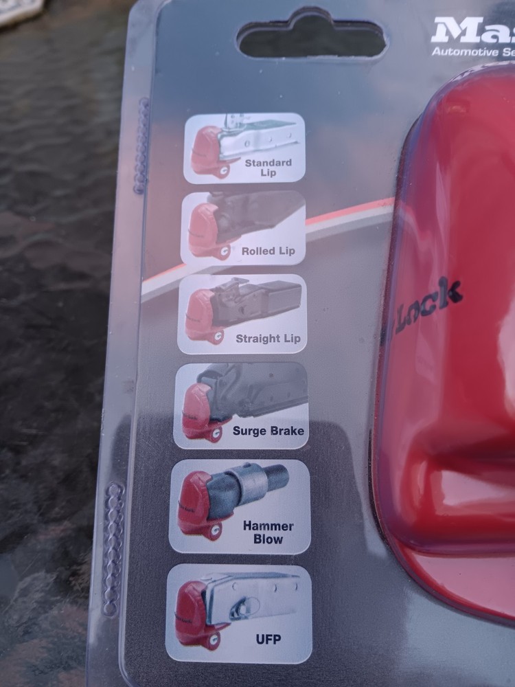 Master Lock Trailer Tonge Safety Lock