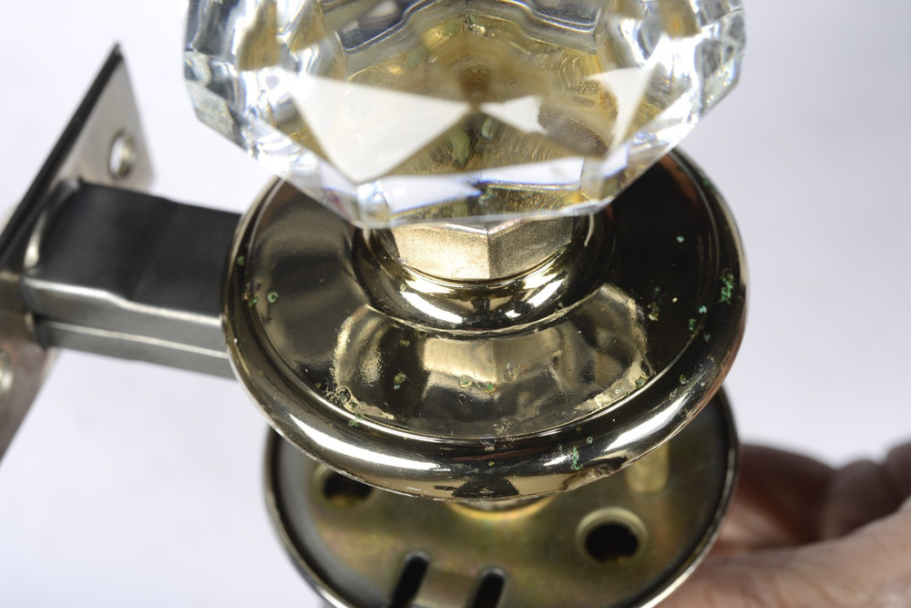 Gainsborough Crystal Doorknob Sets Four (4).
