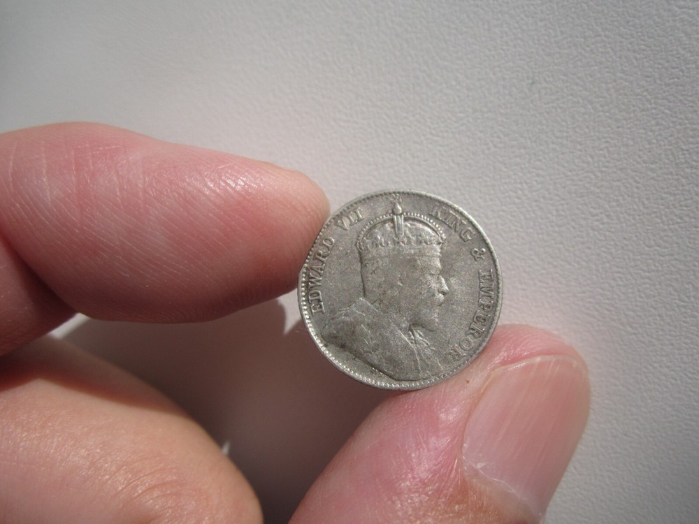 1909 STRAITS SETTLEMENTS 10 CENTS