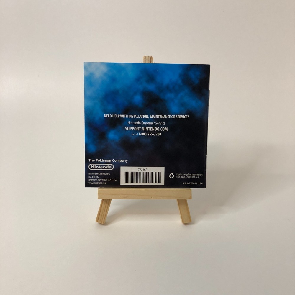 Replacement Case and Manual Only for Pokémon Black 2 Version Nintendo DS